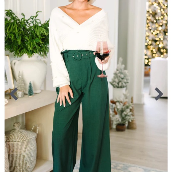 Shop The Mint Sweaters - Shop The Mint Secret's Out Ivory White Embellished Sweater